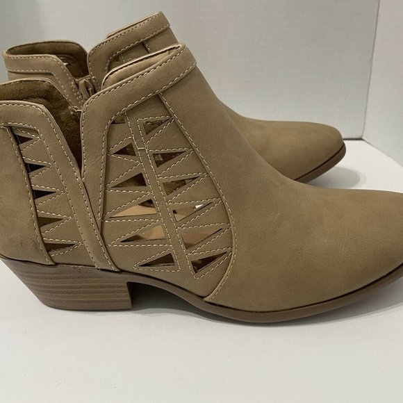 Marcorepublic Ankle Boots Booties Brown Tan Womens US 8 1/2 - Picture 6 of 11